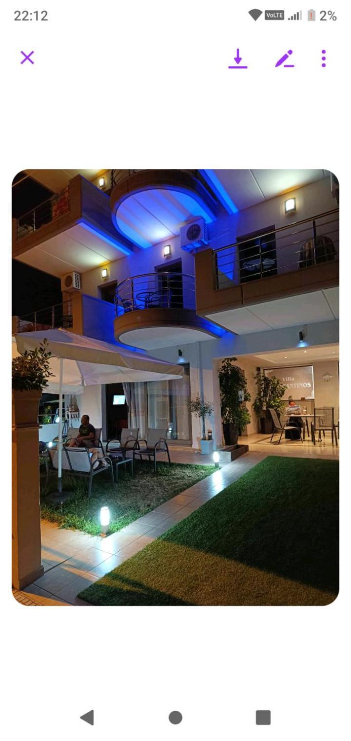 Villa Konstantinos Olympiakí Aktí Exterior foto